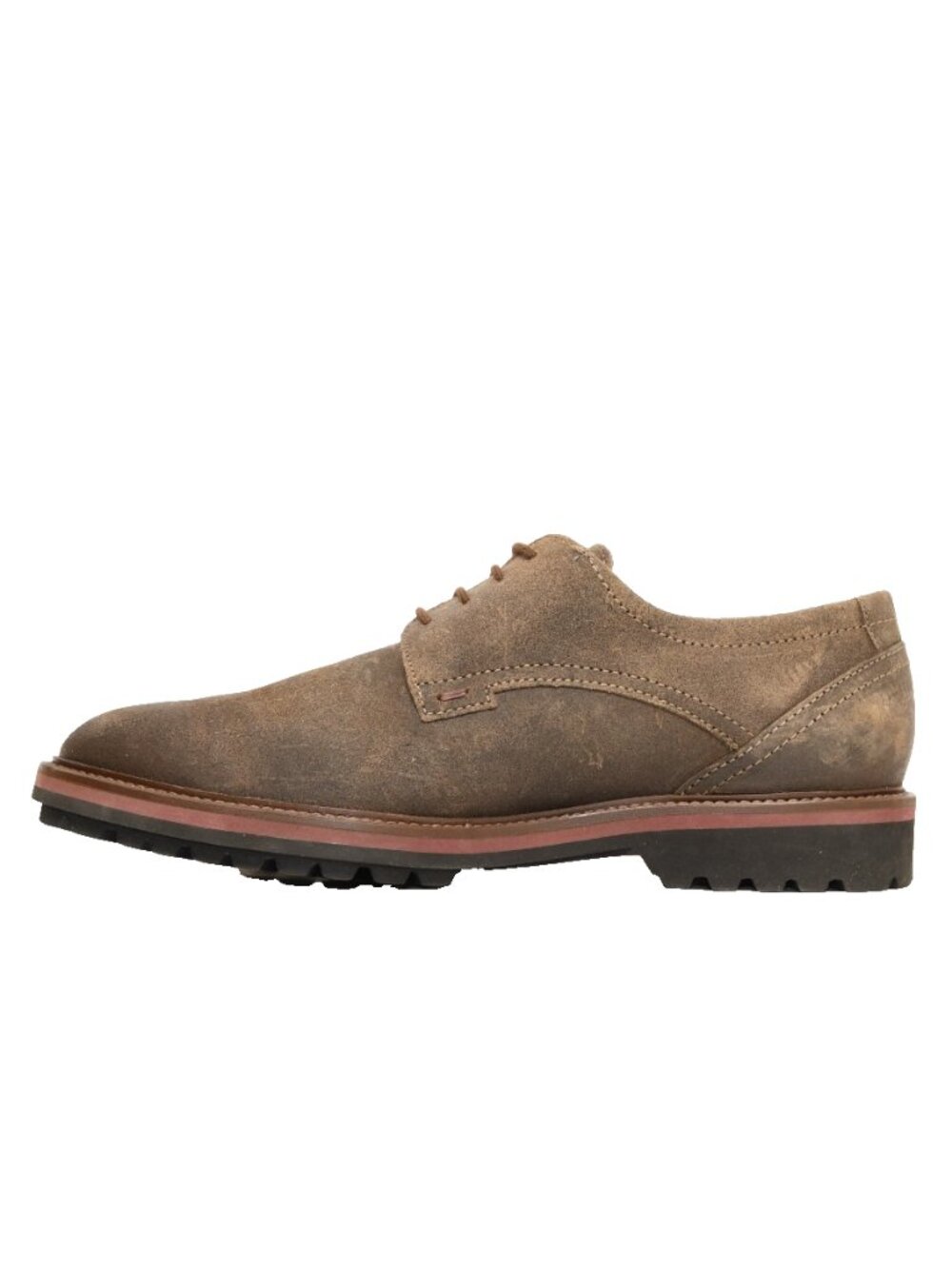 New! Mephisto Batiste Laceup Oxford SZ 11 US Walnut Brown Nubuck Leather DD555 - Picture 2 of 6